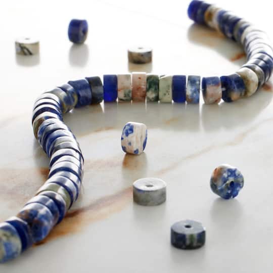 Sodalite Heishi Beads by Bead Landing™